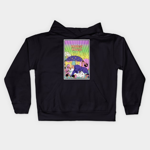 Modest Mouse Kids Hoodie by Guiven